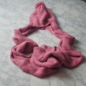 Winter Pink Hat/Scarf 